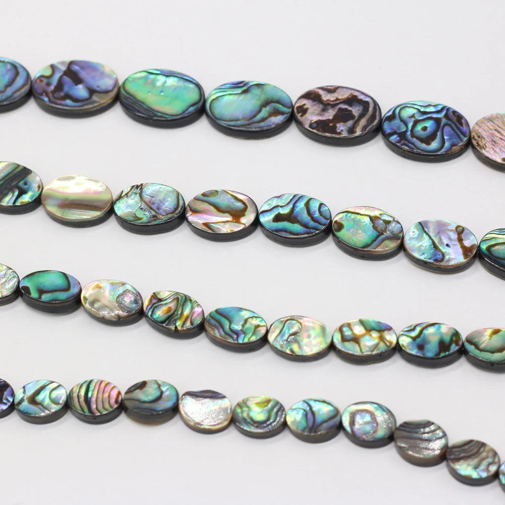 Abalone shell beads