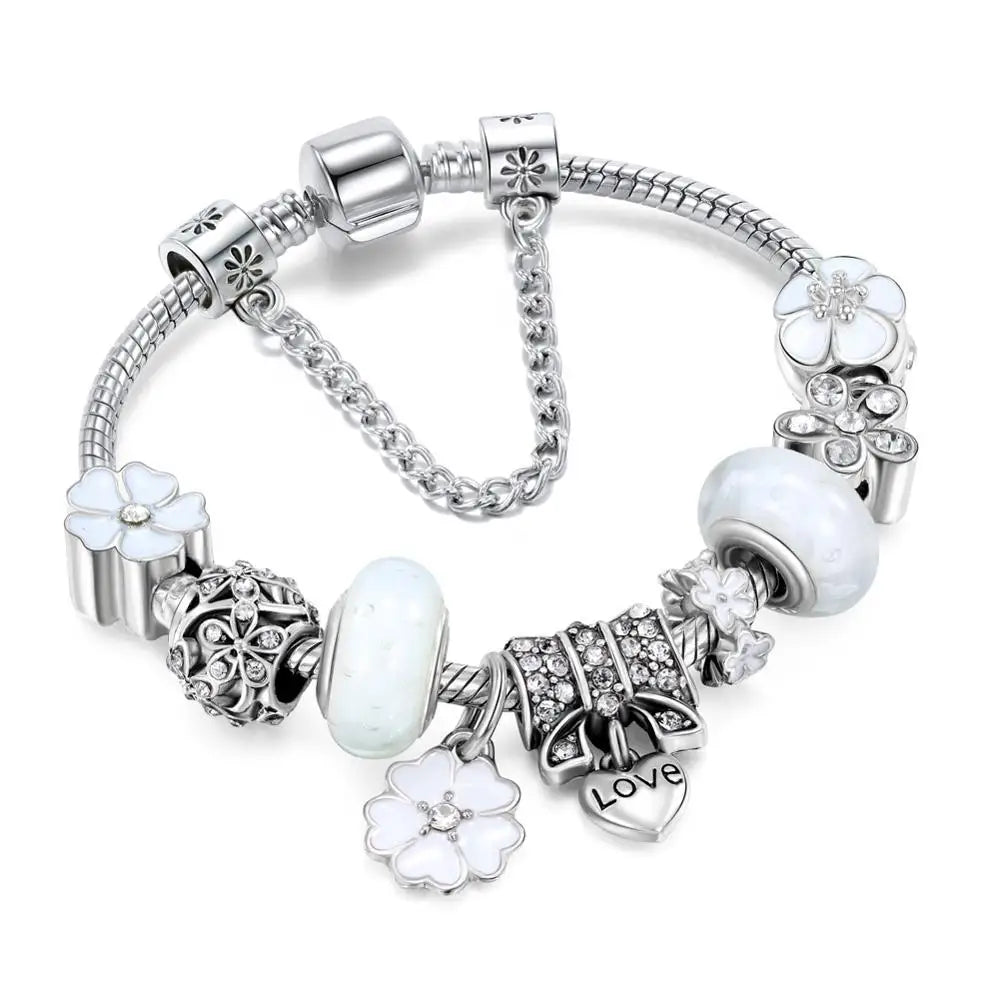 Vintage charm bracelet