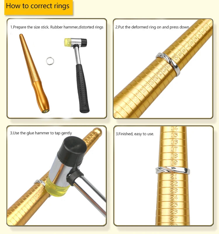 Metal ring sizer