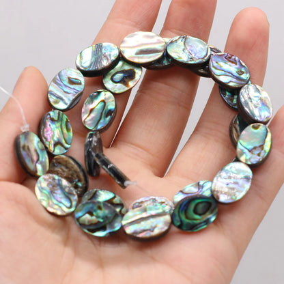 Abalone shell beads