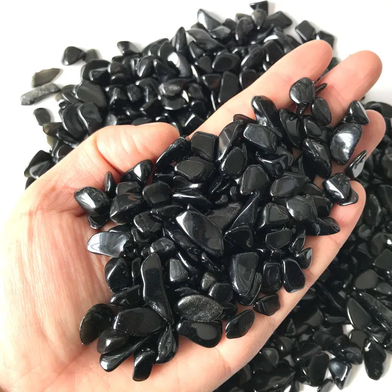 Black stones for jewelry