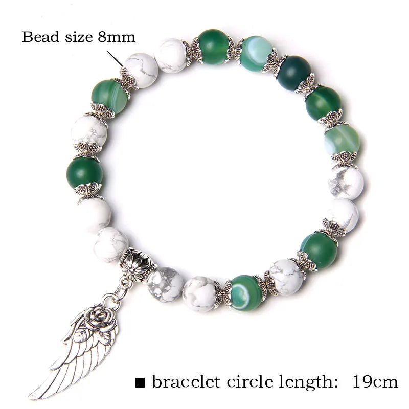 Angel wing bracelet