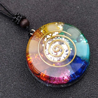 Orgonite necklace