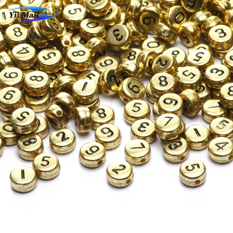 Number bead – Jewelry Universe - Jewelry making