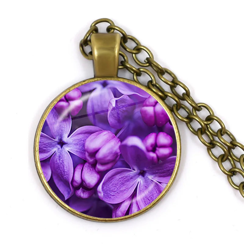 Lavender necklace