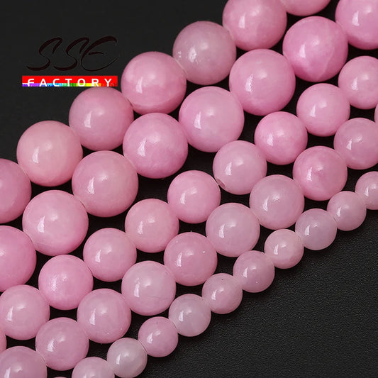 Pink beads