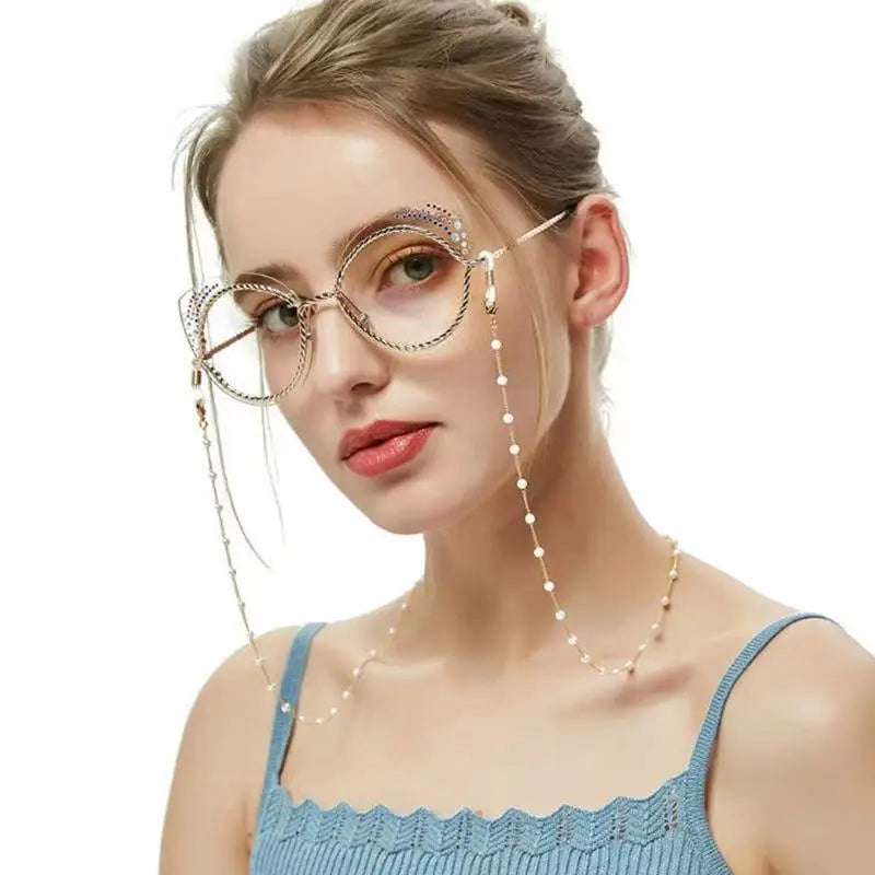 Eyewear holder necklace