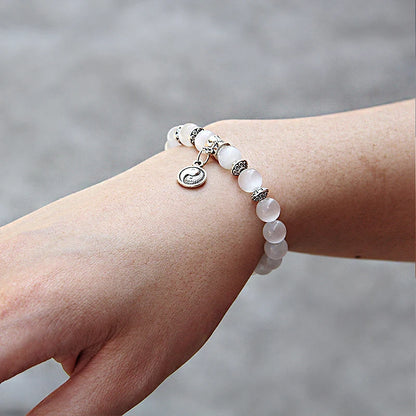 White bracelet