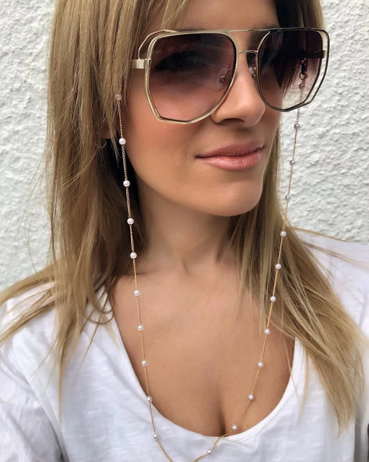 Eyewear holder necklace