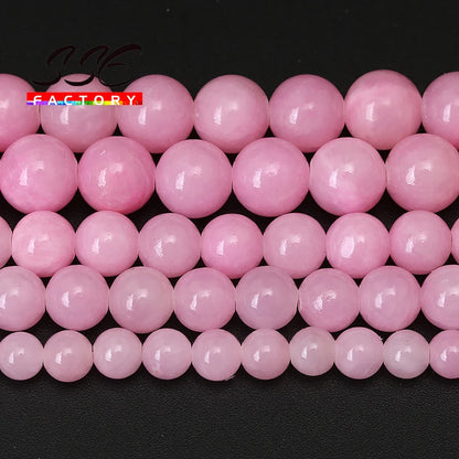 Pink beads