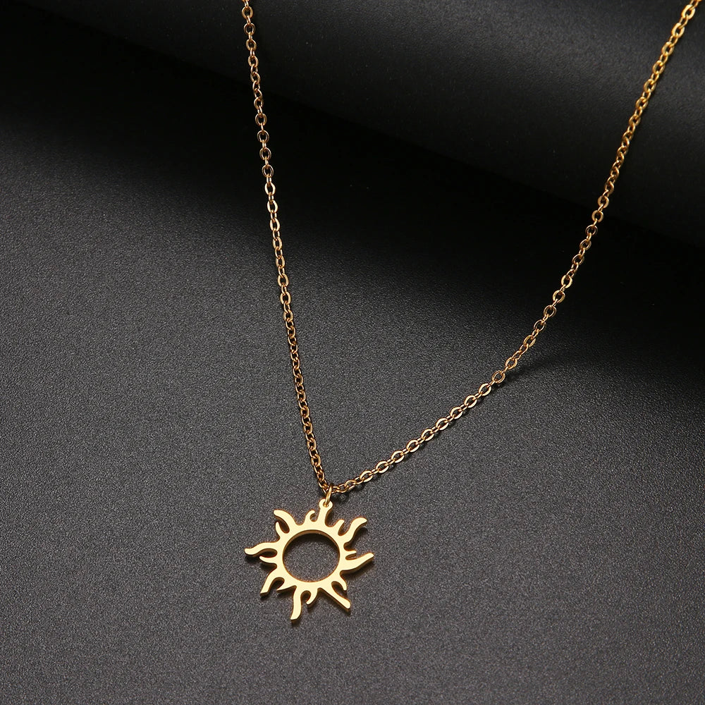 Sunburst necklace