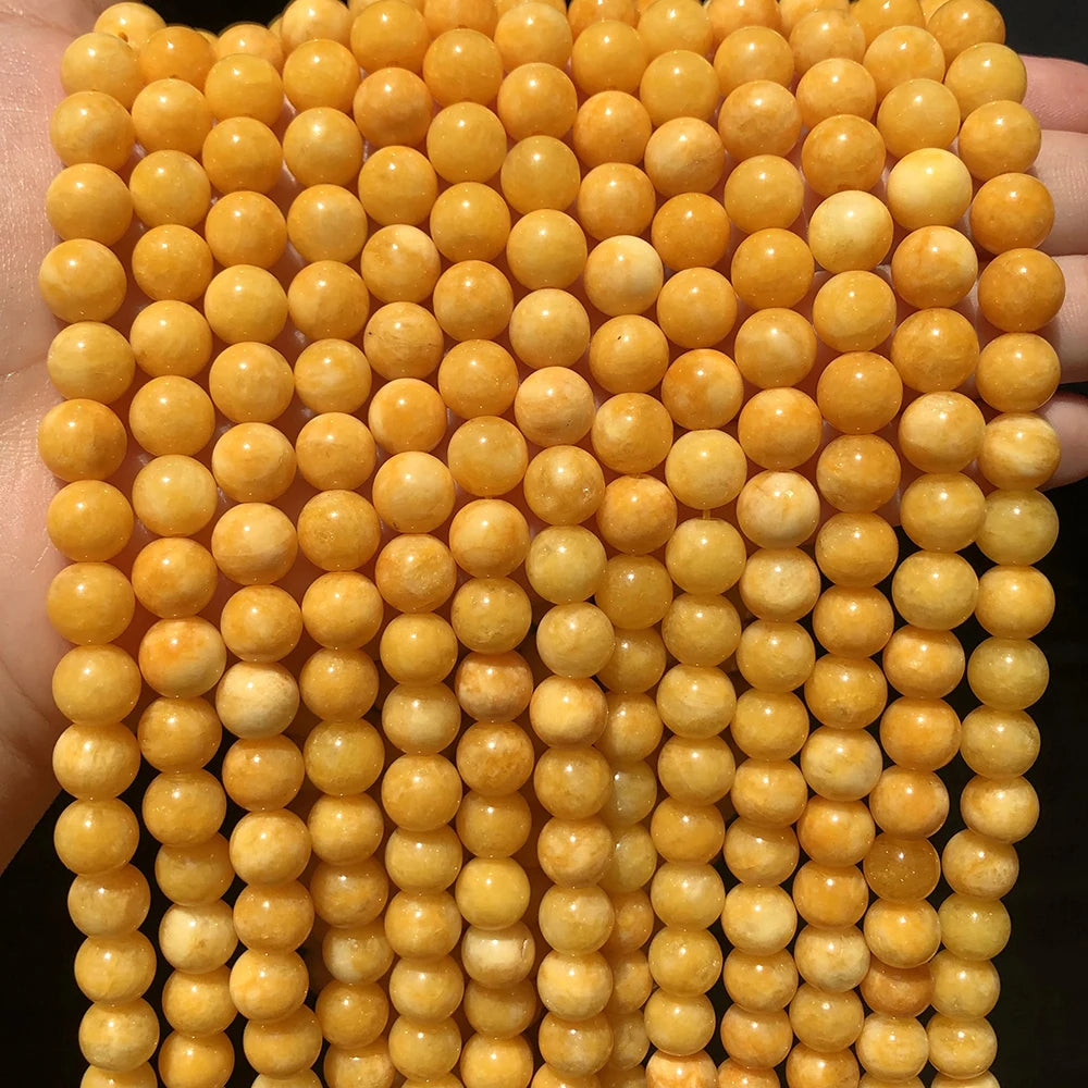 Orange beads