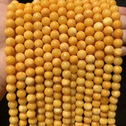 Orange beads