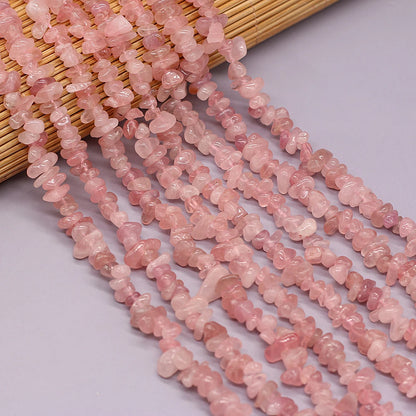 Rose quartz beads