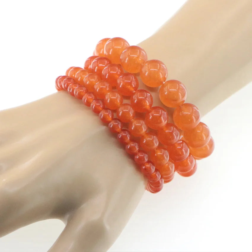 Bracelets in orange