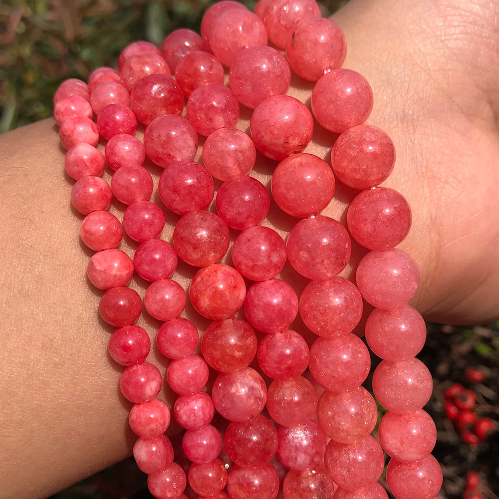 Sunstone beads