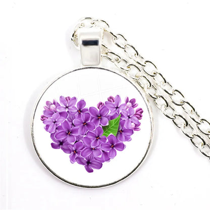 Lavender necklace