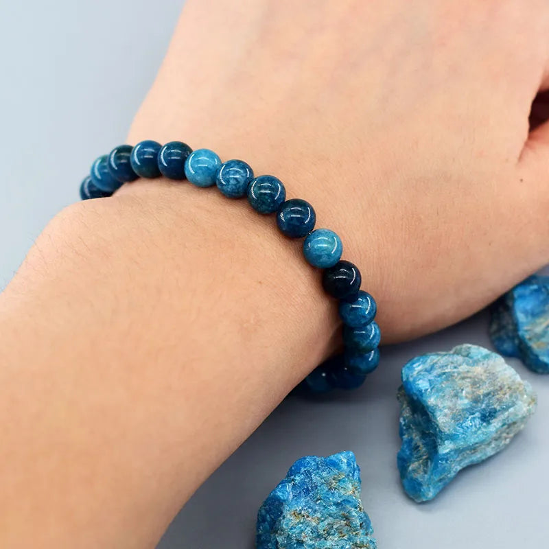 Blue bracelets