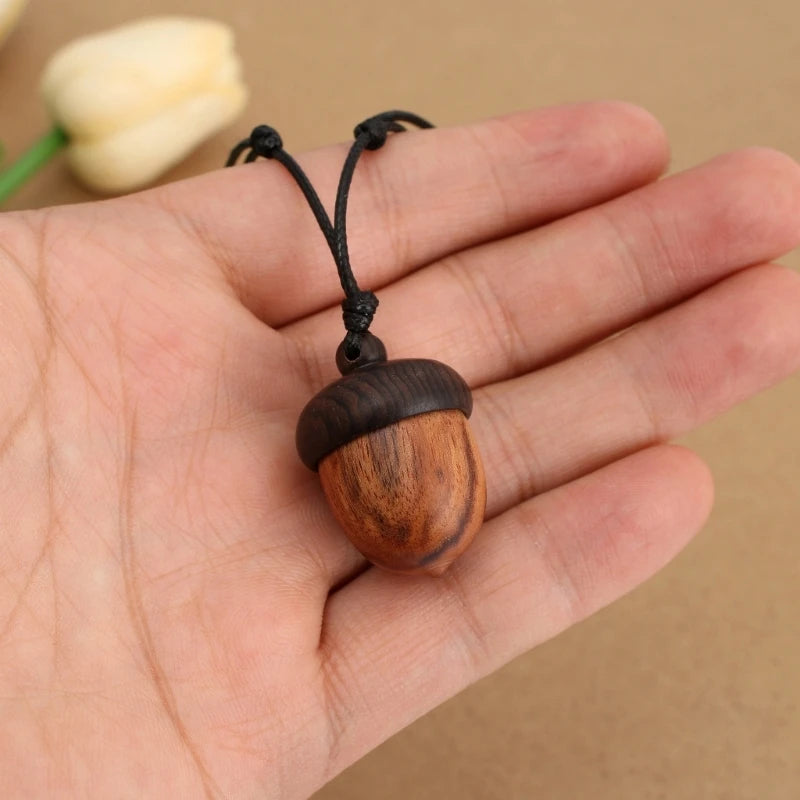 Acorn necklace