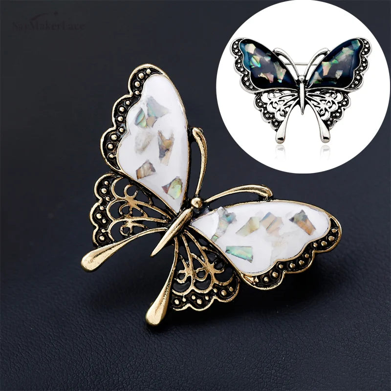 Napier butterfly brooch