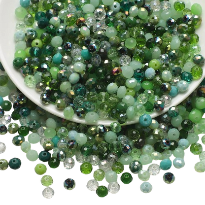 Glass beads for jewelry making