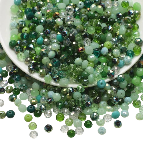 Glass beads for jewelry making