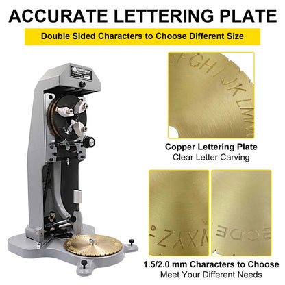 Engraving machine for jewelry