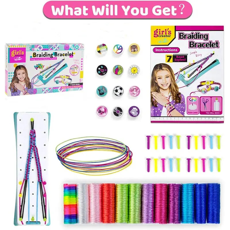 Bracelet making kit for kids