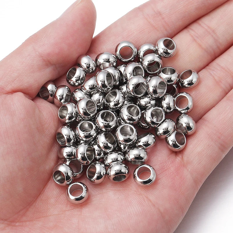 Stainless steel beads