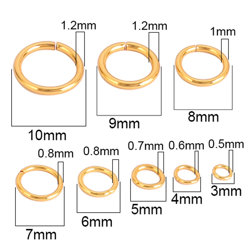 Jump rings for jewelry