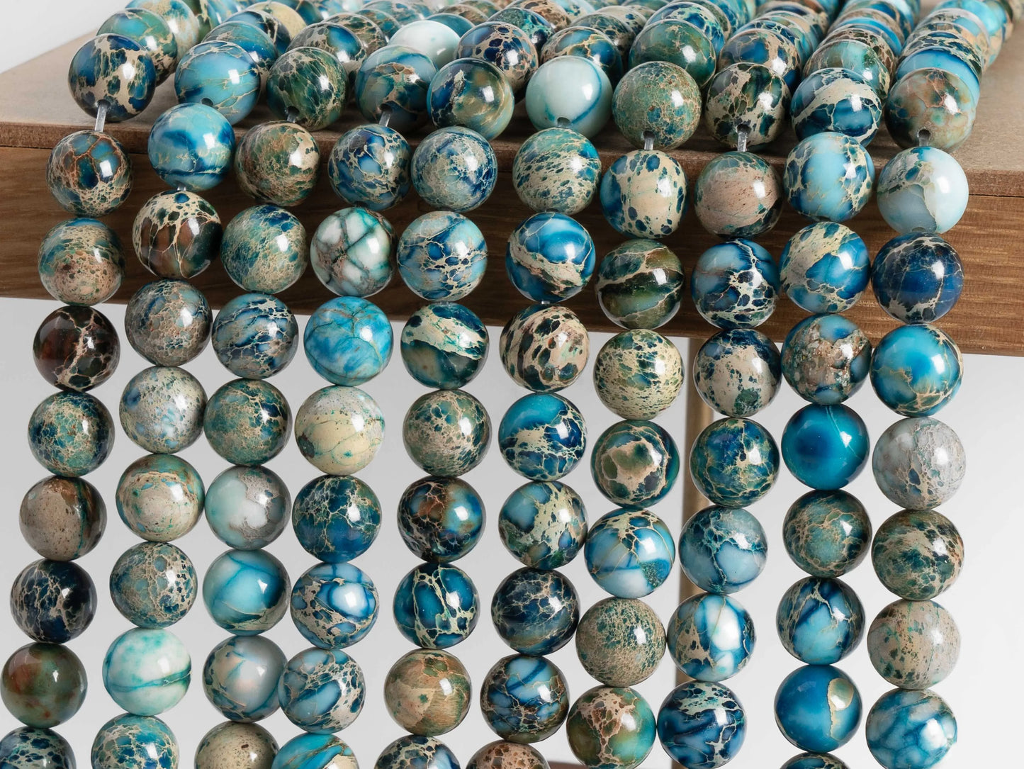 Stone beads for jewelry making