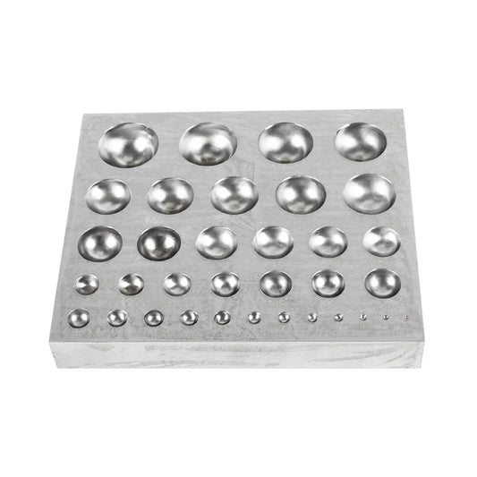 Dapping Block Sample Dapping Block Collection | Shop Metal Shaping Tools for Jewelry Making ...