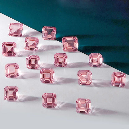 Moissanite pink