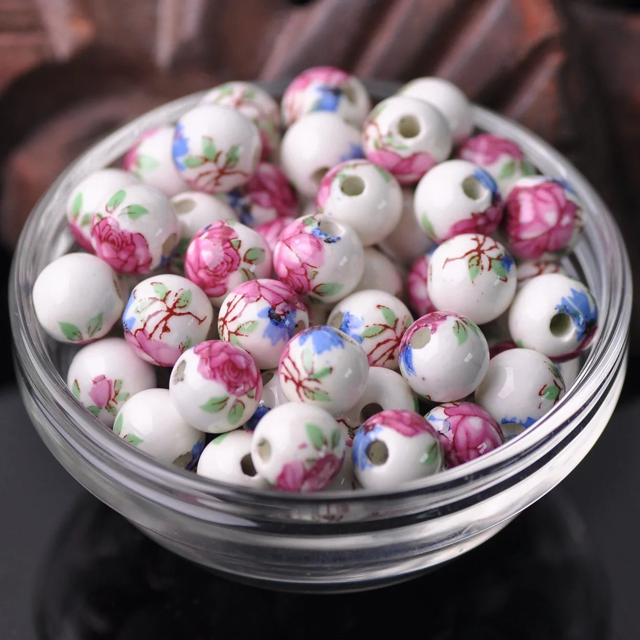 Floral beads