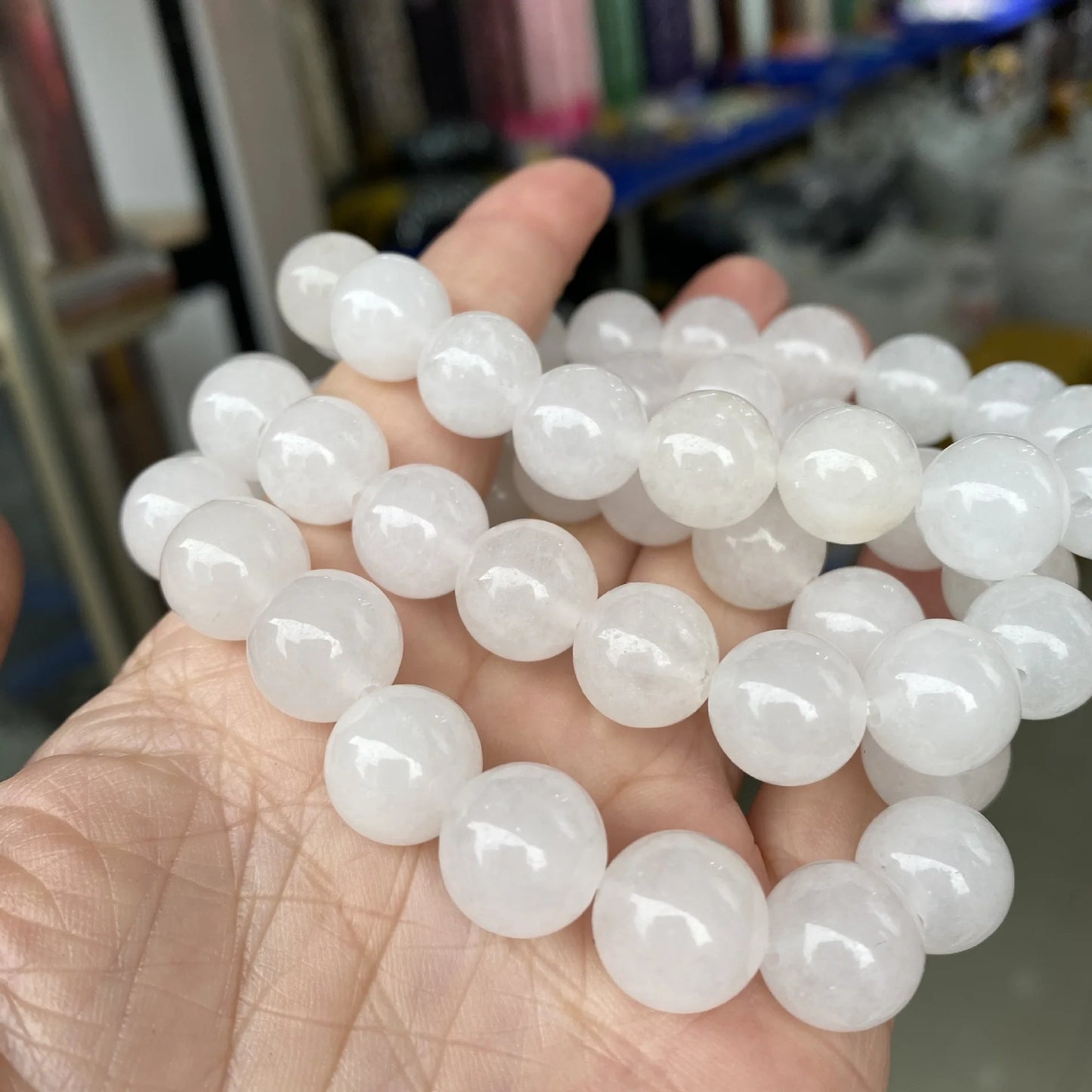 White jade bracelet