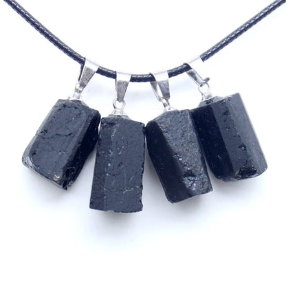 Black tourmaline pendant