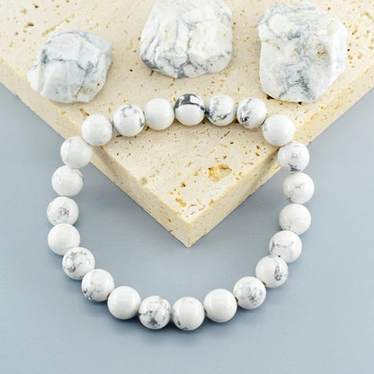 Howlite bracelet