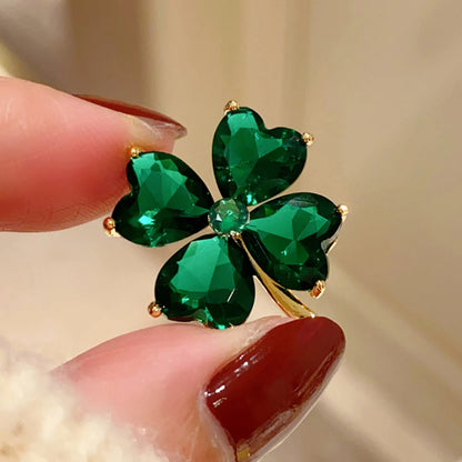 Green brooch