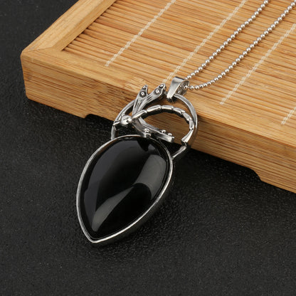 onyx pendant