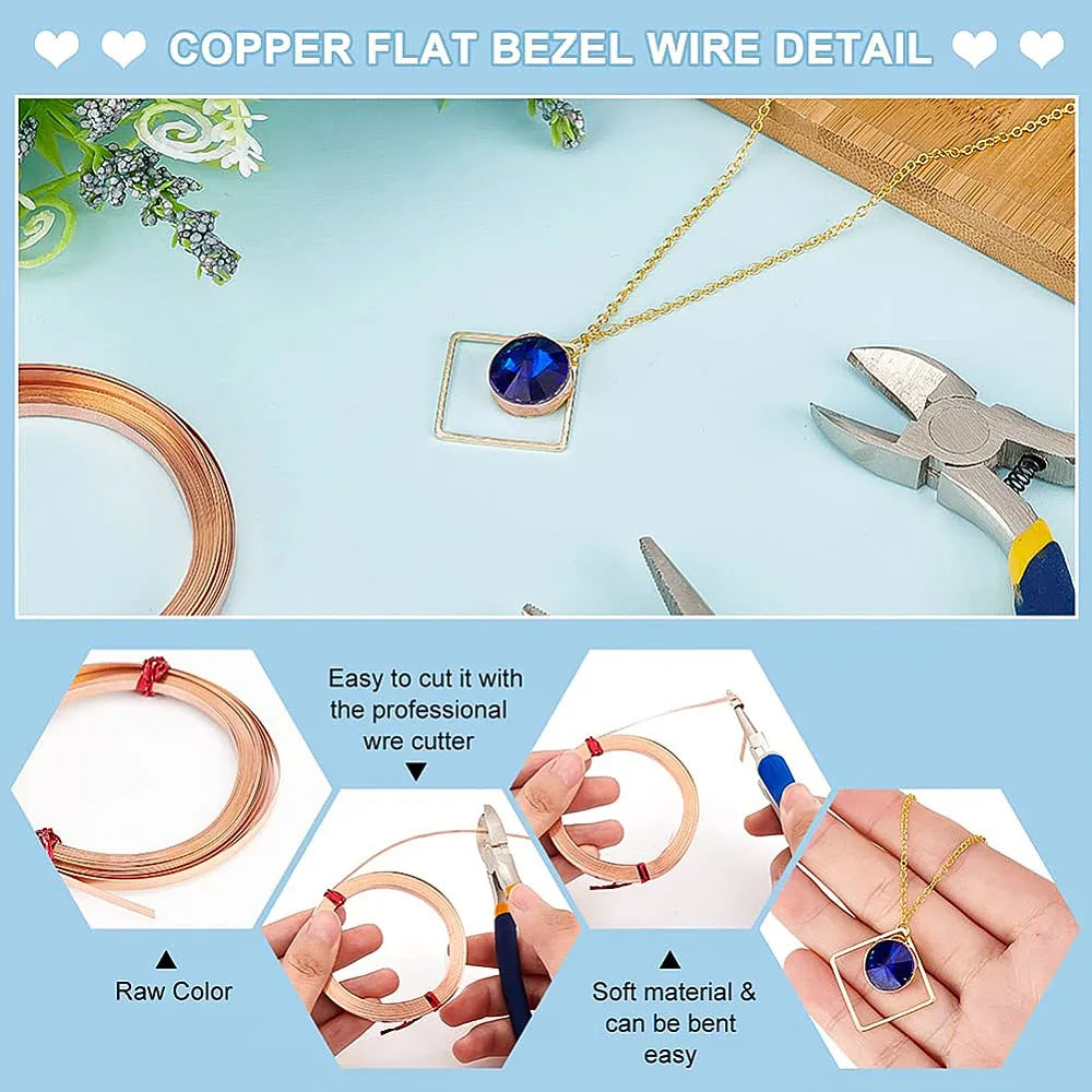 Copper wire for jewelry making