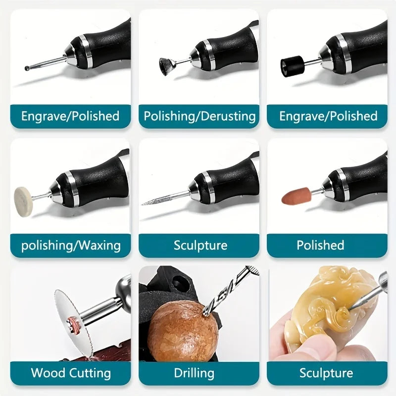 Jewelry engraving tools