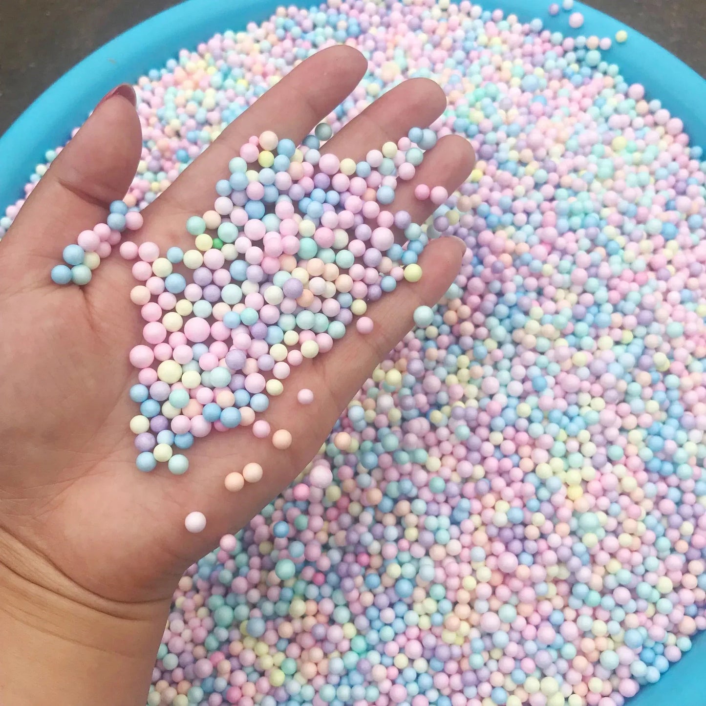 Polystyrene beads