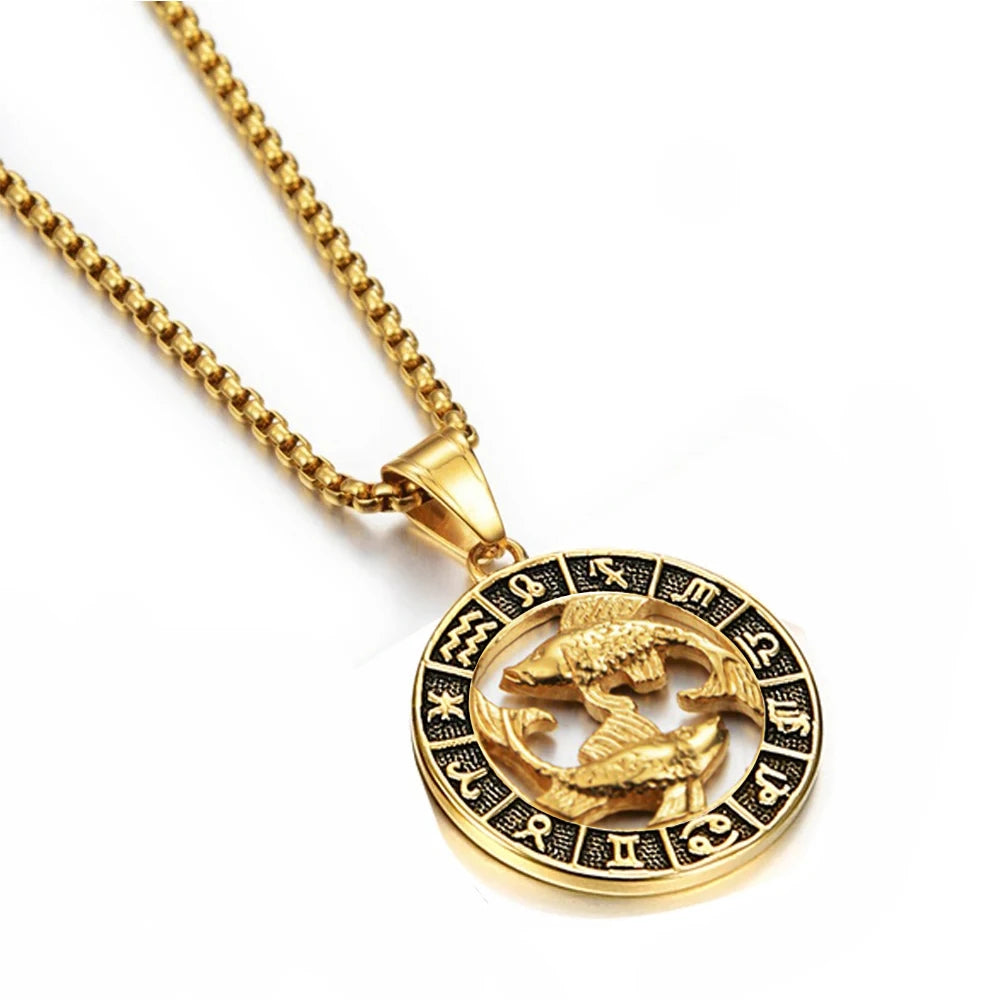 Cancer astrology necklace