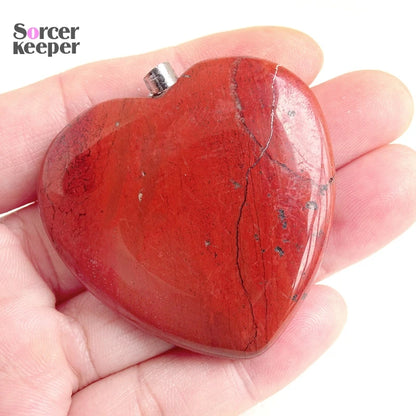 Jasper necklace red