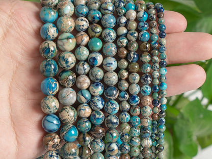 Stone beads for jewelry making