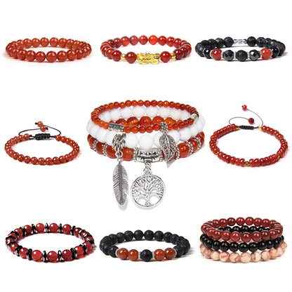 Carnelian bracelets