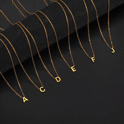 Alphabet necklace