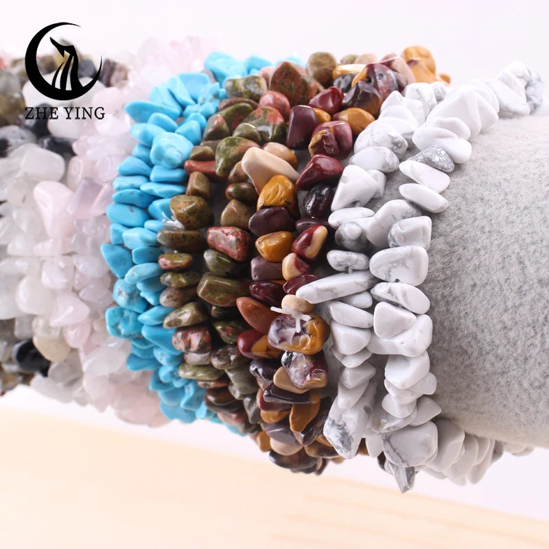 Beaded stretch bracelets