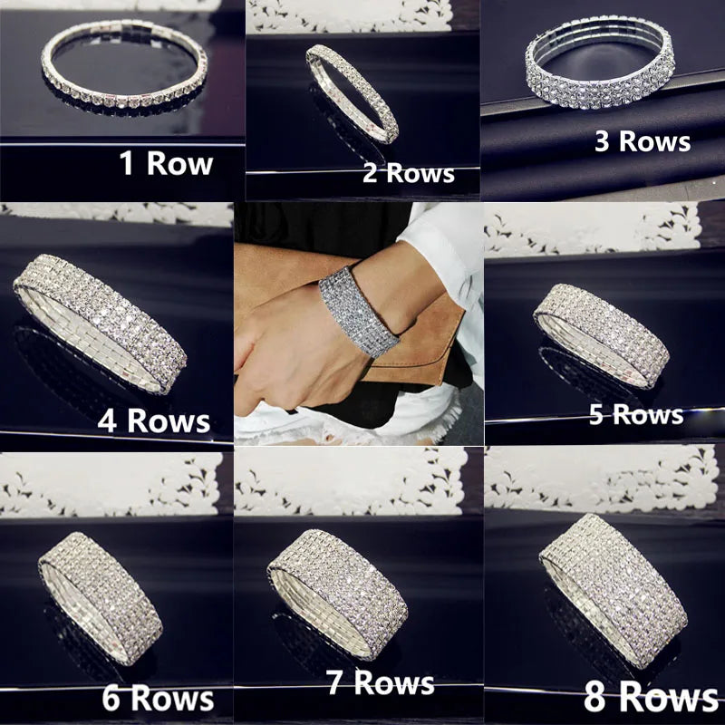 Rhinestone bracelets