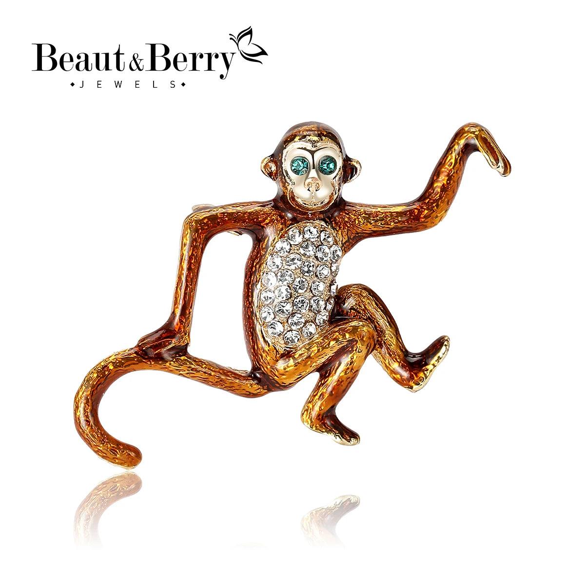 Monkey brooch